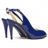 Sandali donna 1250 vernice blu
