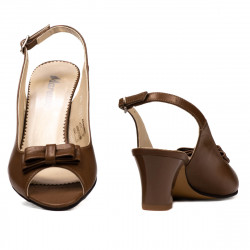 Sandali donna 1251 cappuccino