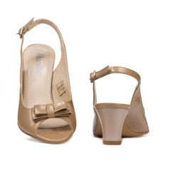 Sandali donna 1251 vernice beige02
