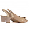 Sandali donna 1251 vernice beige perla