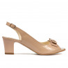Sandali donna 1251 vernice avorio