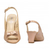 Sandali donna 1251 vernice avorio