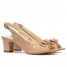 Sandali donna 1251 vernice avorio
