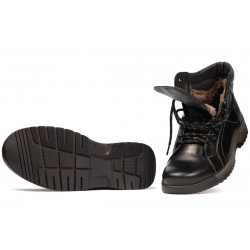 Stivaletti uomo 4123 nero combinato