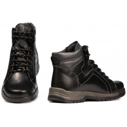 Stivaletti uomo 4123 nero combinato