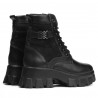 Stivali donna 3353 nero combinato