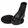 Stivaletti donna 3357 nero combinato