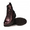 Stivaletti donna 3355 viola perlato
