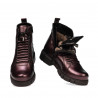 Stivaletti donna 3355 viola perlato