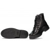 Stivaletti adolescenti 4007 nero combinato