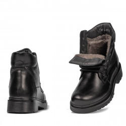 Stivaletti adolescenti 4007 nero combinato
