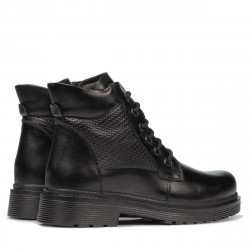 Stivaletti adolescenti 4007 nero combinato