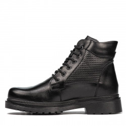 Stivaletti adolescenti 4007 nero combinato