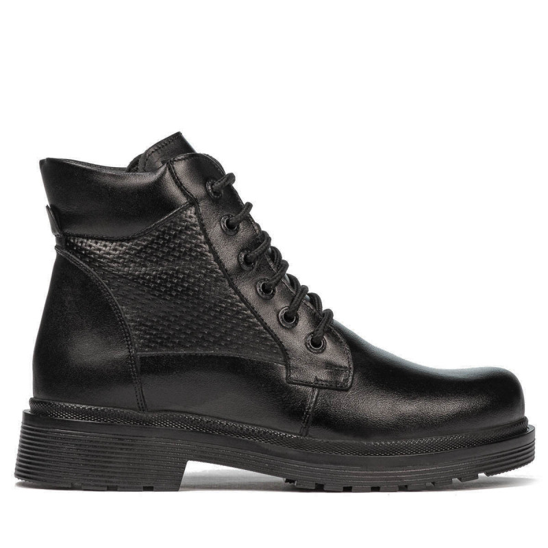 Stivaletti adolescenti 4007 nero combinato