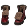 Stivaletti bambini 3022 bordeaux