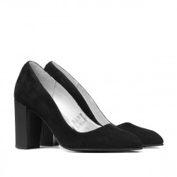 Scarpe eleganti donna 1278 nero antilope