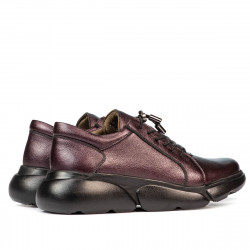 Scarpe casual donna 6032 viola perlato