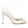 Scarpe eleganti donna 1282 bianco avorio