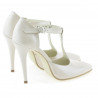 Sandali donna 1237 vernice avorio