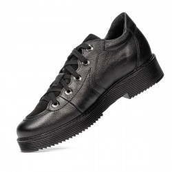 Scarpe casual donna 6026 nero combinato