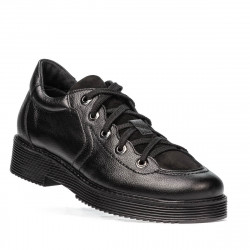Scarpe casual donna 6026 nero combinato