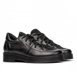 Scarpe casual donna 6026 nero combinato
