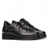 Scarpe casual donna 6026 nero combinato