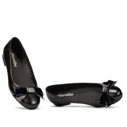 Ballerine donna 6033 nero combinato
