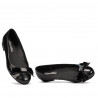 Ballerine donna 6033 nero combinato