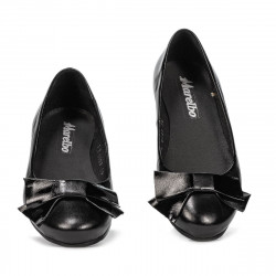 Ballerine donna 6033 nero combinato