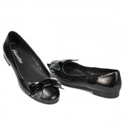 Ballerine donna 6033 nero combinato