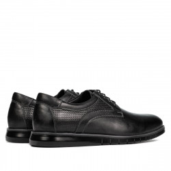 Scarpe casual 929 nero combinato