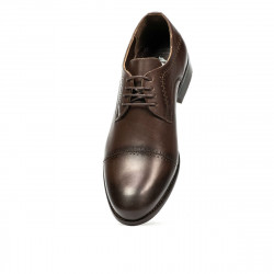 Scarpe eleganti uomo (taglie grandi) 822m a caffè