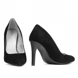 Scarpe eleganti donna 1276 nero antilope