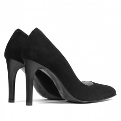 Scarpe eleganti donna 1276 nero antilope