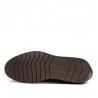 Scarpe casual 929 marrone combinato