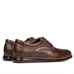 Scarpe casual 929 marrone combinato