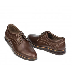 Scarpe casual 929 marrone combinato