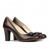 Scarpe eleganti donna 1245 caffè