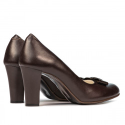 Scarpe eleganti donna 1245 caffè