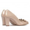 Scarpe eleganti donna 1245 vernice avorio