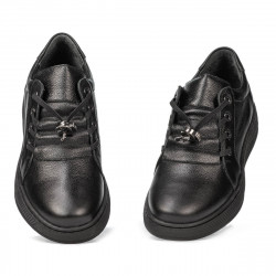 Scarpe sportive adolescenti 378 nero