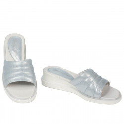 Sandali donna 5074 blu perla