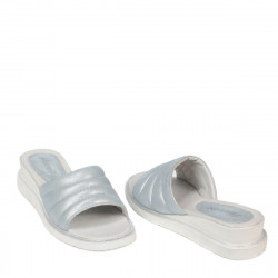 Sandali donna 5074 blu perla