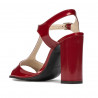 Sandali donna 1258 vernice bordeaux