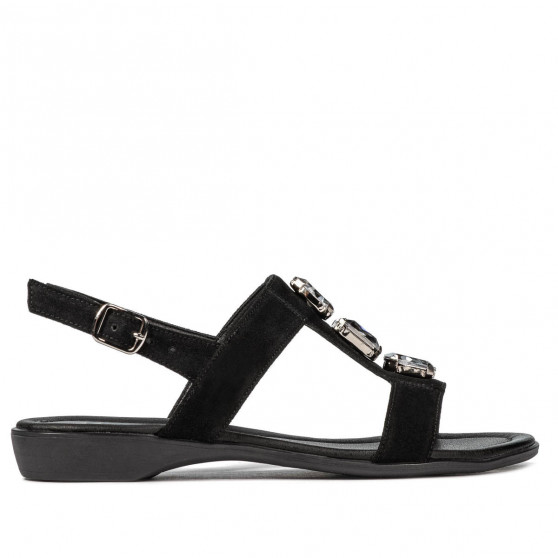 Sandali donna 5073 nero velluto