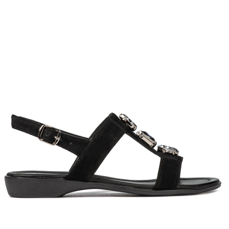 Sandali donna 5073 nero velluto