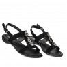 Sandali donna 5073 nero velluto