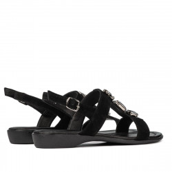 Sandali donna 5073 nero velluto