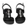 Sandali donna 5073 nero velluto